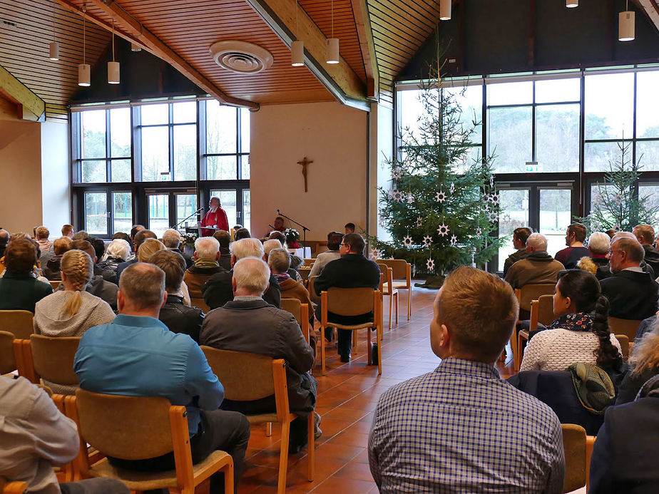 2. Weihnachtstag Heilige Messe im Haus des Gastes (Foto: Karl-Franz Thiede)